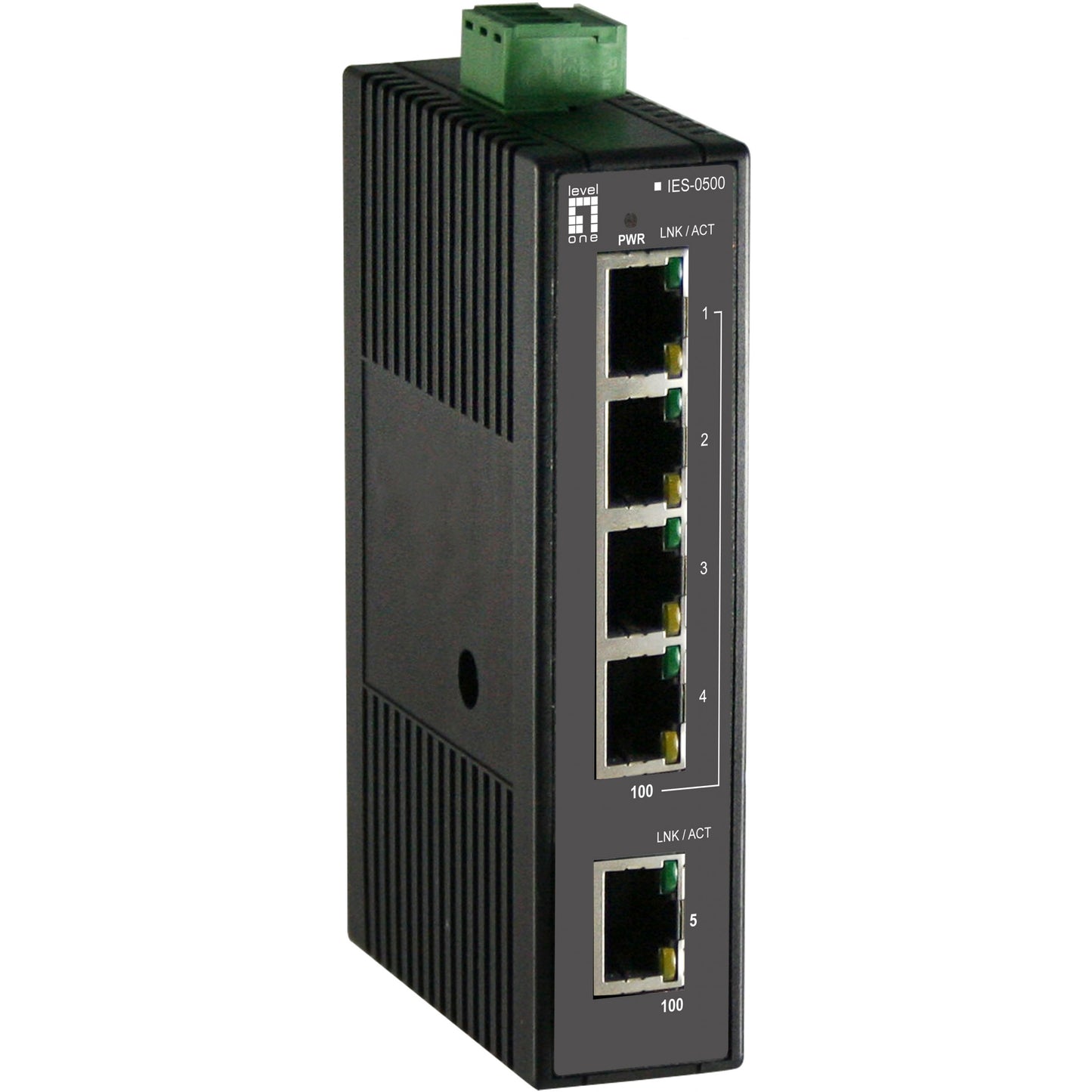 LevelOne IES-0500. Neupravljan. Brzi Ethernet (10/100). Puni dupleks.