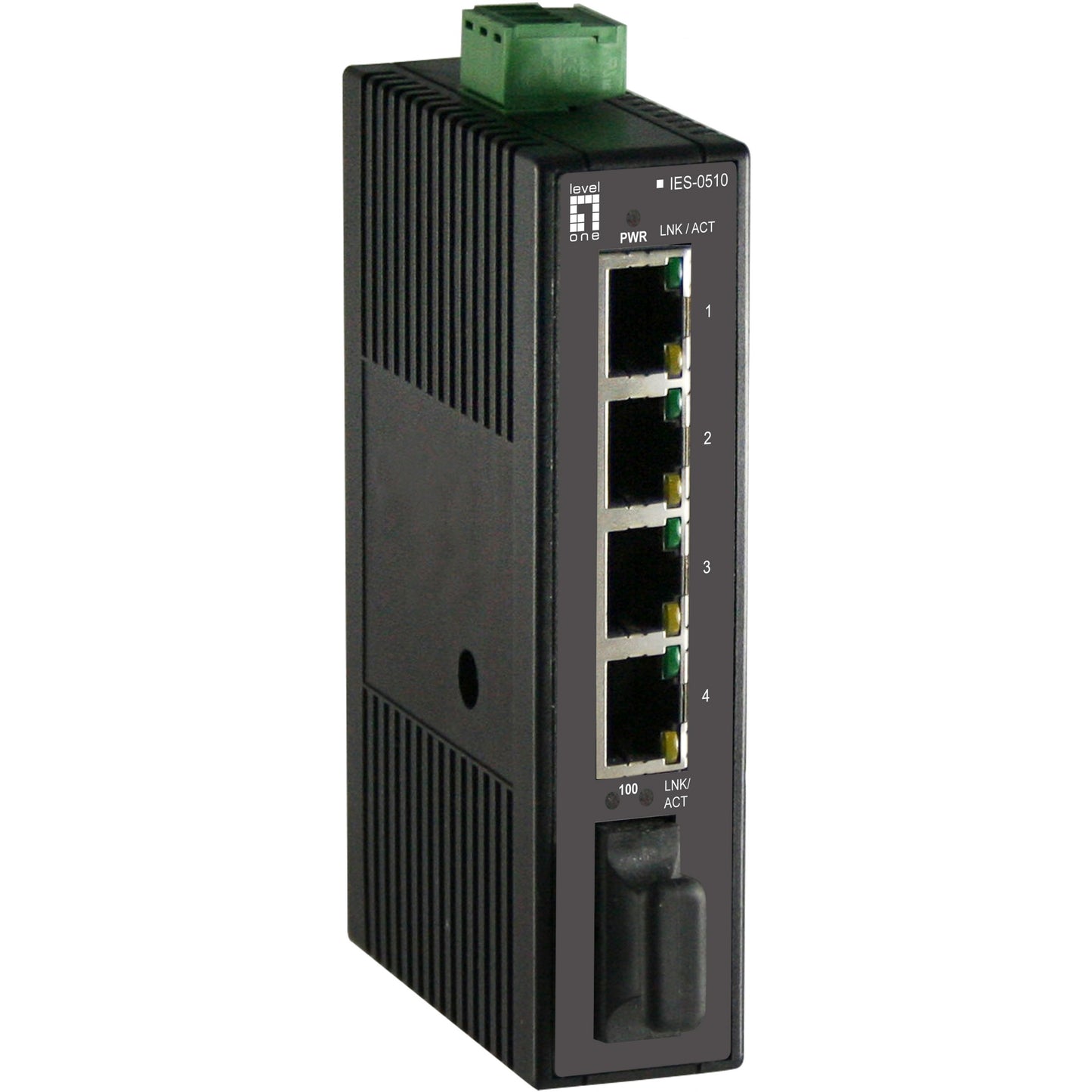 LevelOne IES-0510. Neupravljan. Brzi Ethernet (10/100). Puni dupleks.