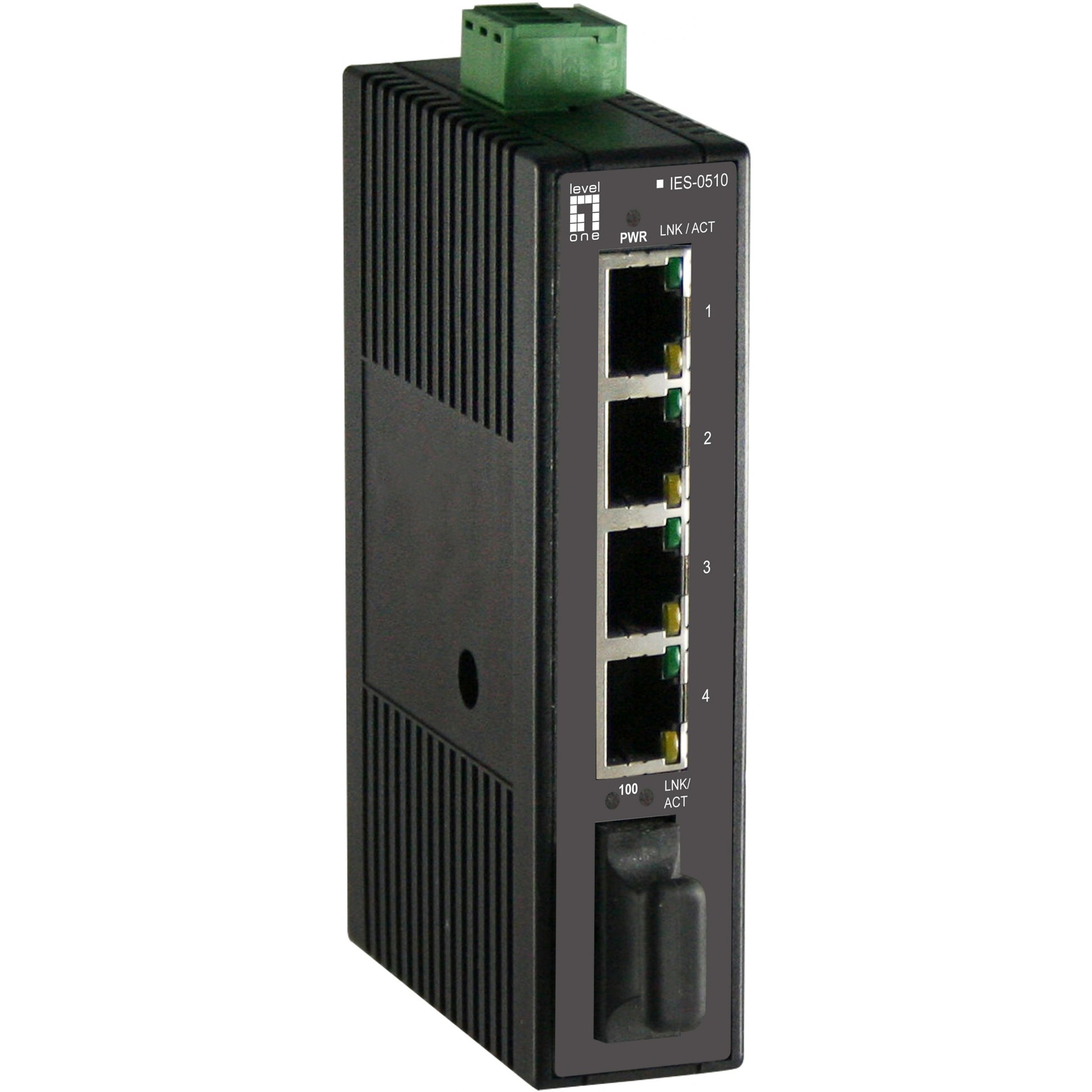 LevelOne IES-0510. Neupravljan. Brzi Ethernet (10/100). Puni dupleks.