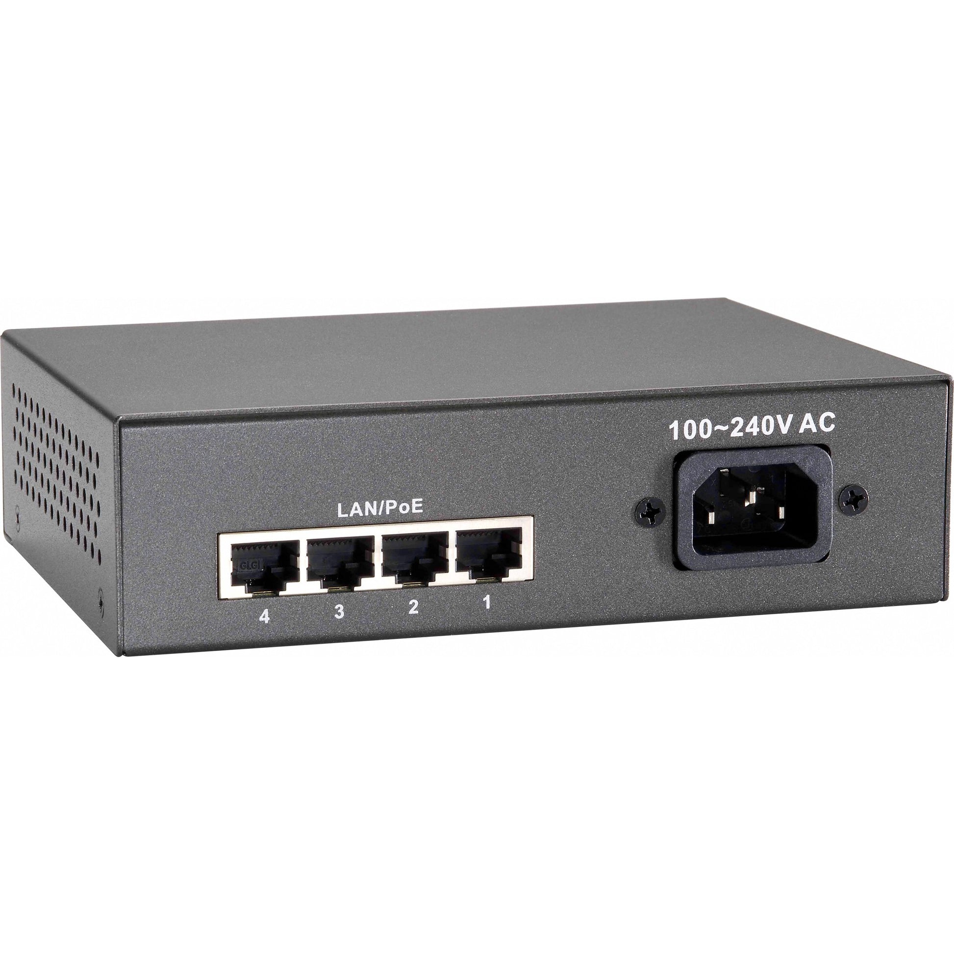 LevelOne FEP-0511. Brzi Ethernet (10/100). Puni dupleks. Napajanje preko Etherneta (PoE)