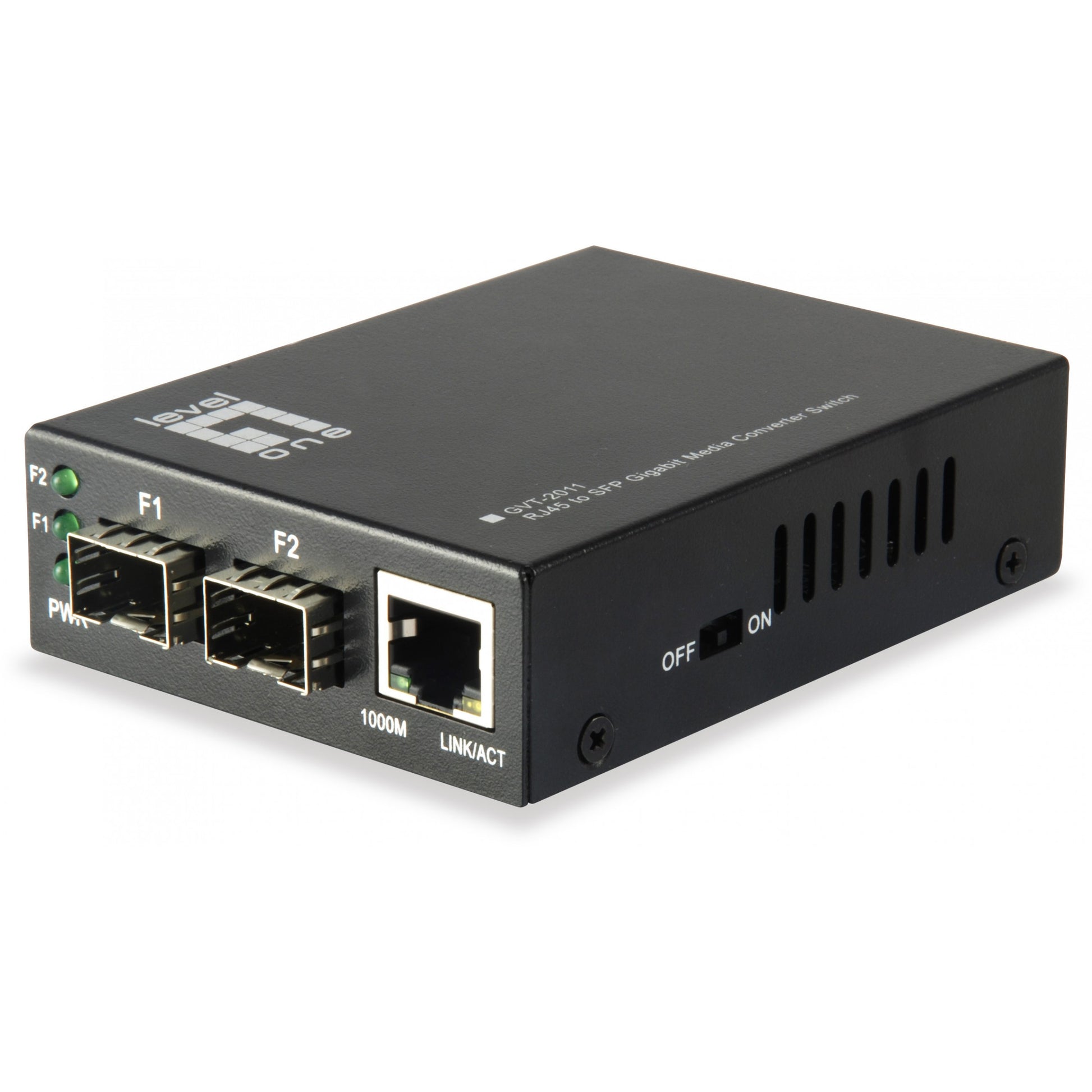 LevelOne GVT-2011. 1000 Mbps. 10Base-T. 100Base TX. 1000Base-T. 1000Base-X. IEEE 802.3. IEEE 802.3ab. IEEE 802.3u. IEEE 802.3x. IEEE 802.3z. Gigabitni Ethernet. 10,100,1000 Mbps