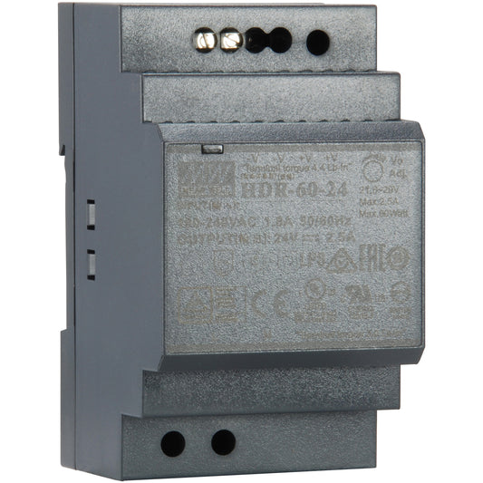 LevelOne POW-2421. 60 W. 85–264 V. 60 W. Prenapon. Zaštita od preopterećenja. Zaštita od kratkog spoja. 927.600 h. Crna.