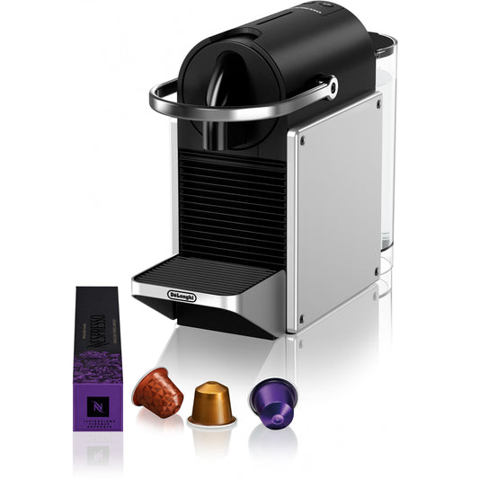 De'Longhi Pixie EN127.S. Aparat za kafu sa kapsulama. 1 L. Kapsula za kafu. 1260 W. Crna. Siva. Srebrna.