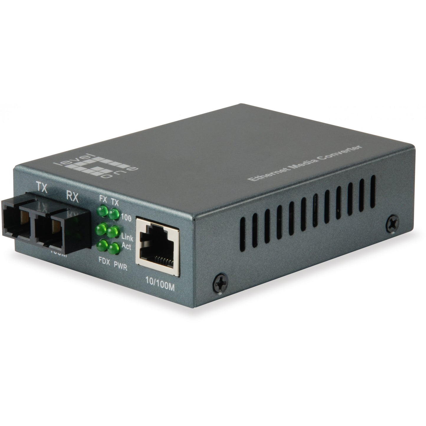 LevelOne FVT-1105. 100 Mbps. 10Base-T. 100Base TX. 100Base FX. IEEE 802.3. IEEE 802.3u. IEEE 802.3x. Brzi Ethernet. 10.100 Mbps