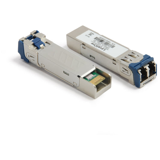 LevelOne 1.25G Jednomodni SFP primopredajnik (80 km). Optička vlakna. 1250 Mbps. SFP. LC. 9/125 µm. ZX