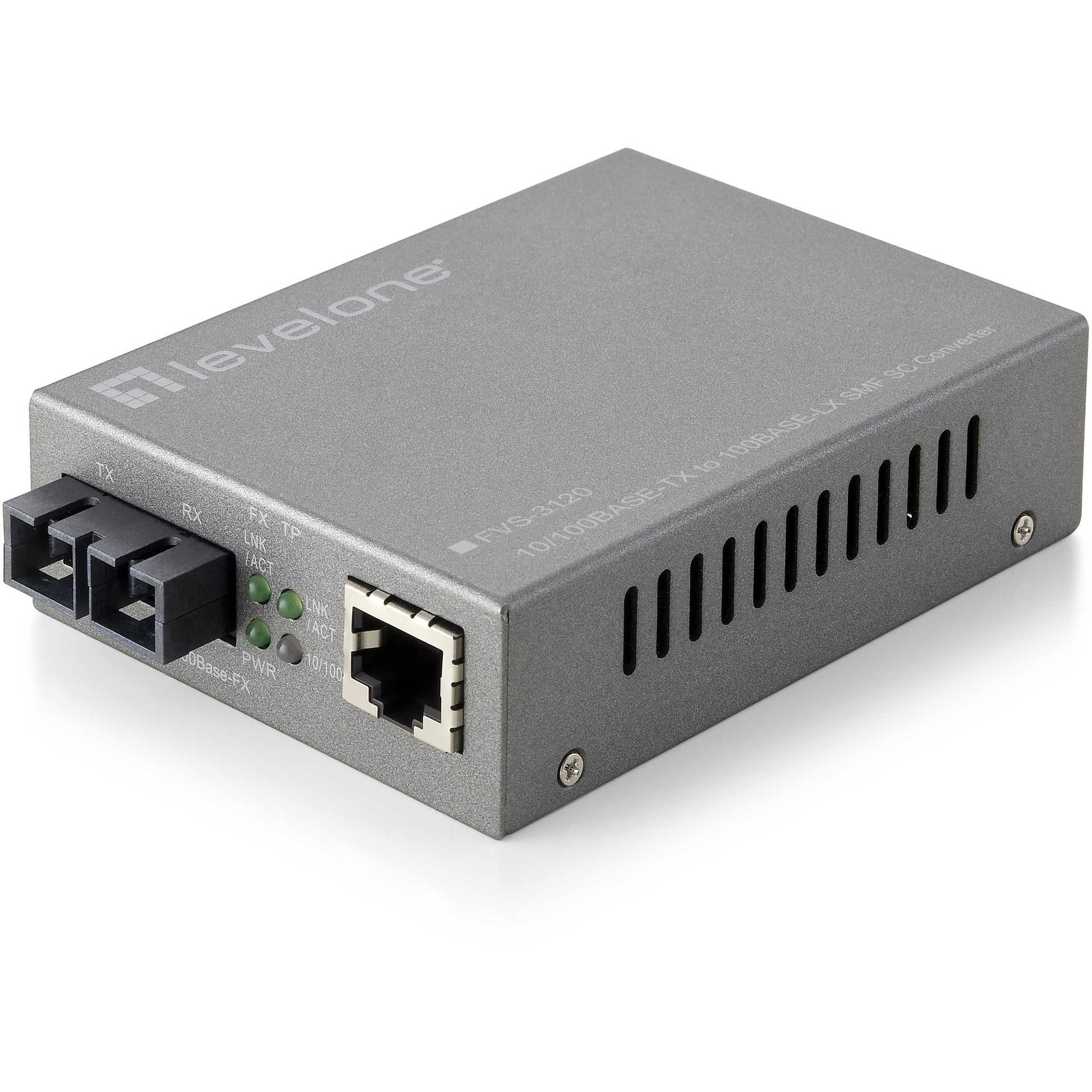 LevelOne FVS-3120. 100 Mbps. 10Base-T. 100Base TX. 100Base-LX. IEEE 802.1Q. IEEE 802.3. IEEE 802.3ah. IEEE 802.3u. IEEE 802.3x. Brzi Ethernet. 10.100 Mbps