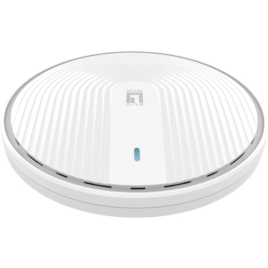 LevelOne AX1800 dvopojasna Wi-Fi 6 PoE bežična pristupna tačka. 2.4GHz. 5GHz. 1800 Mbps. AES. WPA. WPA2. WPA3.