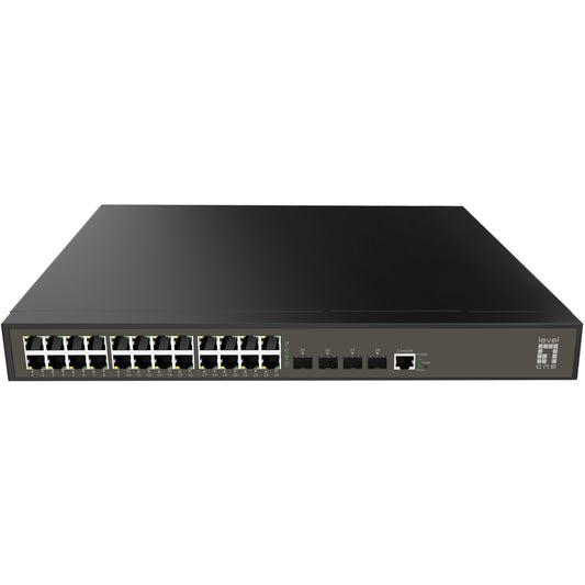 LevelOne GEL-2871. Upravljani. L2+. Gigabit Ethernet (10/100/1000). Gigabit Ethernet. Ugradnja u rack. 1U