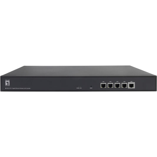 LevelOne Gigabit WLAN kontroler za do 256 pristupnih tačaka. Crna. Metalna. Aktivnost. Veza. Performanse. 512 MB. 16 MB. 10, 100, 1000 Mbps.