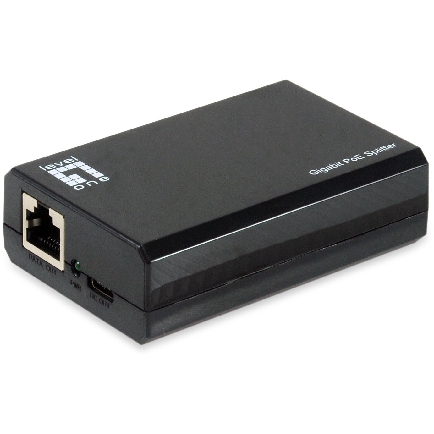 LevelOne Gigabit PoE bt na USB-C PD 3.0 razdjelnik. IEEE 802.3af. IEEE 802.3at. IEEE 802.3bt. 10/100/1000Base-T(X). Crna. Aktivnost. Veza. Napajanje. 0 - 40 °C. 0 - 70 °C