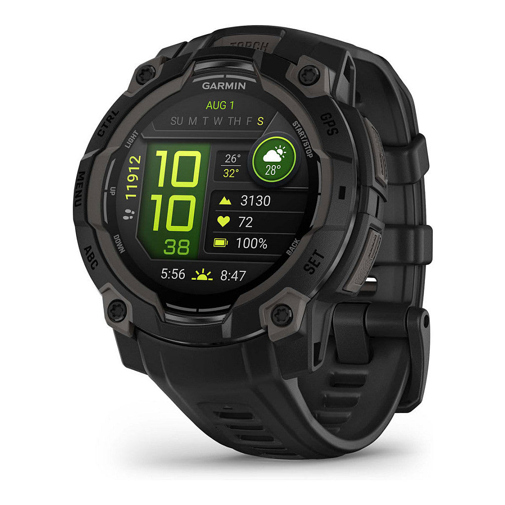 Garmin Instinct 3 AMOLED (45 mm), crni