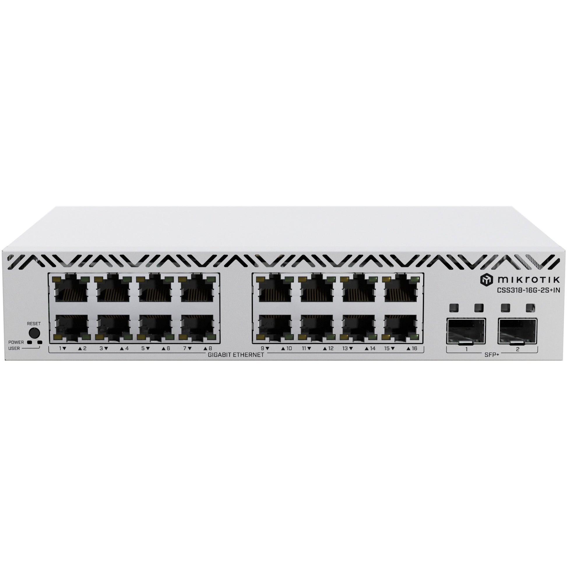 Mikrotik CSS318-16G-2S+IN. Upravljani. Gigabit Ethernet (10/100/1000). Montaža za rack.