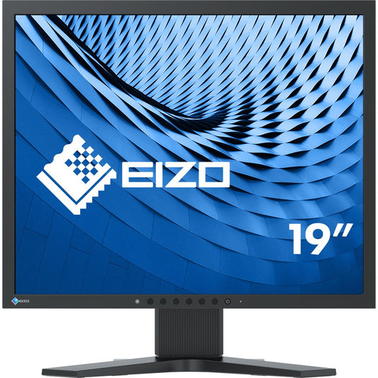 EIZO FlexScan S1934H-BK. 48,3 cm (19"). 1280 x 1024 piksela. SXGA. LED. 14 ms. Crni
