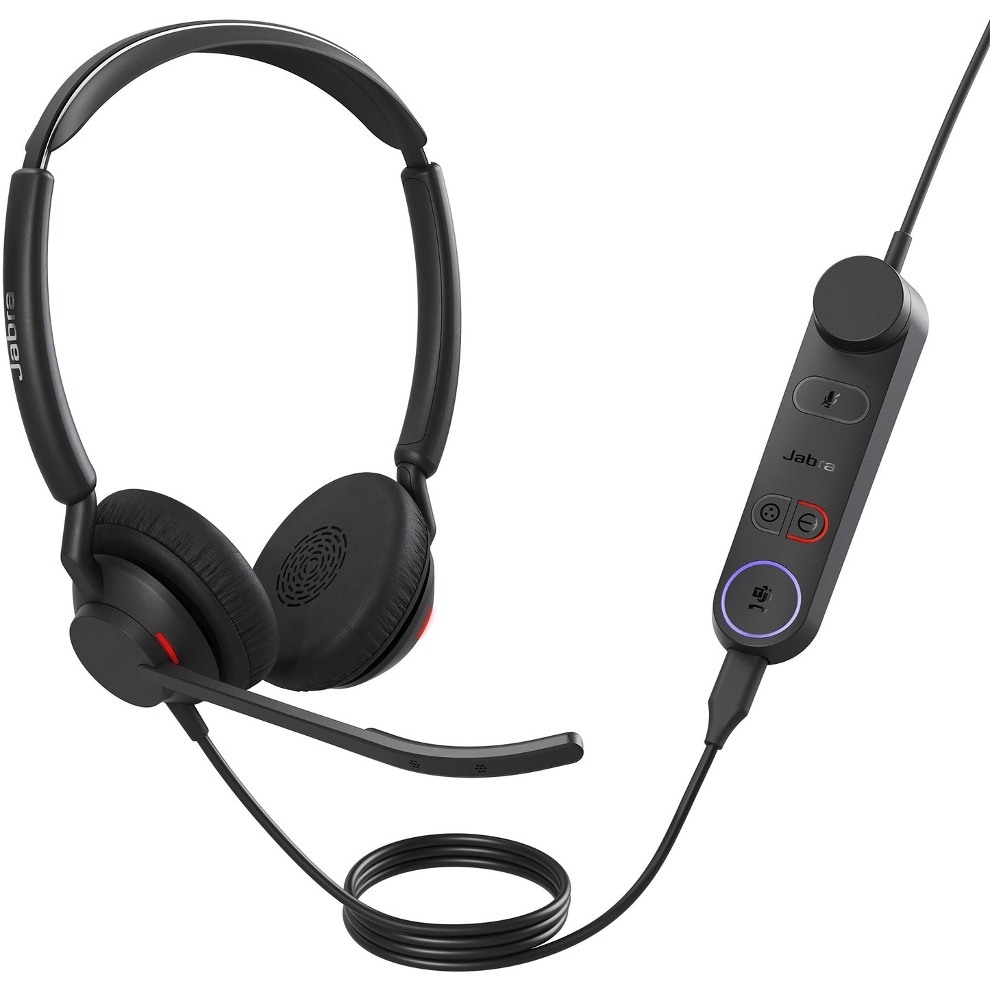 Jabra Engage 50 II. Žične. Kancelarijske/Pozivne. 152 g. Slušalice. Crne.