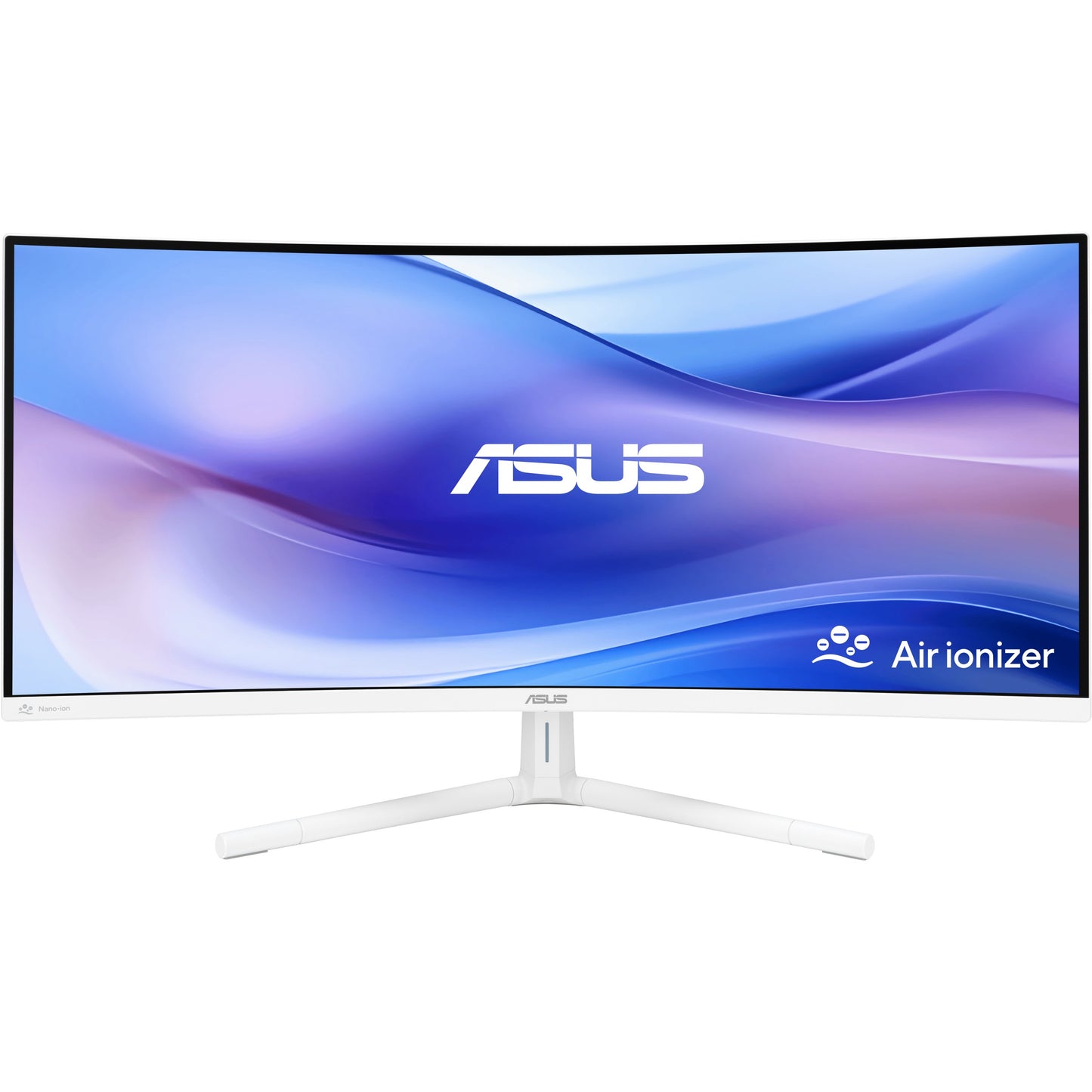 ASUS VU34WCIP-W. 86,4 cm (34"). 3440 x 1440 piksela. Široki Quad HD. 1 ms. Bijeli