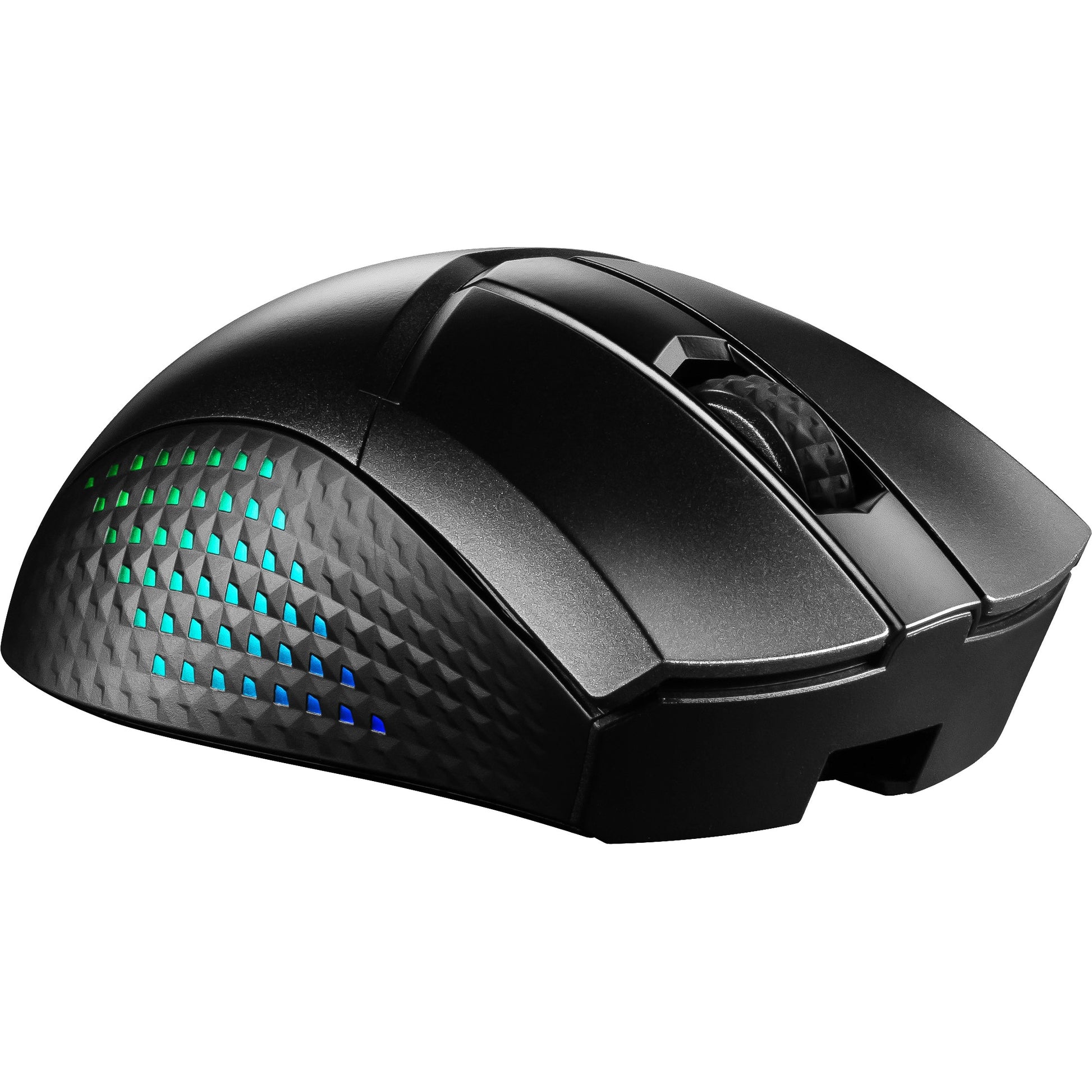 MSI CLUTCH GM51 LAGANA BEŽIČNA. Desno. Vizualno. RF bežična + Bluetooth + USB Tip-C. 26000DPI. 1ms. Crna.
