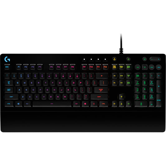Logitech G 920-010739. Žični. USB. Mehanička tastatura. QWERTZ raspored. RGB LED. Crna.