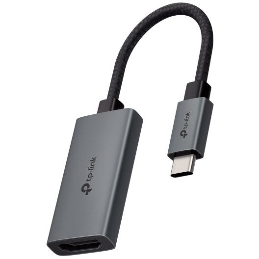 TP-Link UA520C. USB Type-C HDMI. Android. ChromeOS. iOS. 497 mm. 225 mm. 105 mm