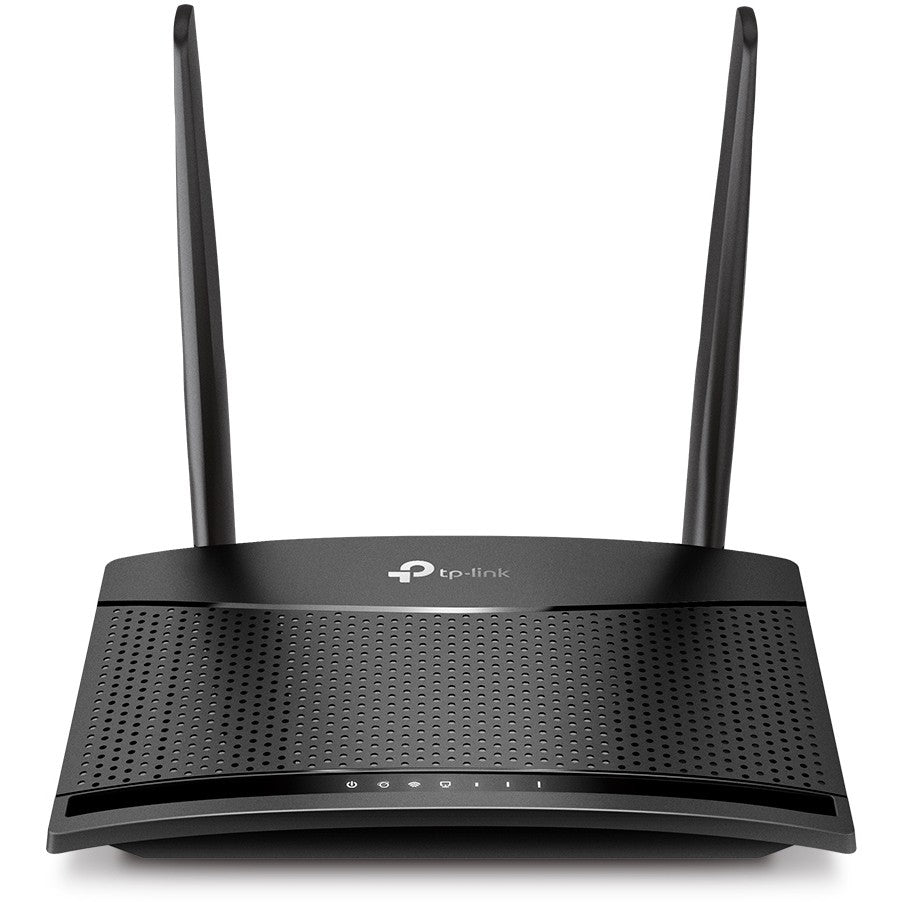 TP-Link 300Mbps bežični N 4G LTE ruter. Wi-Fi 4 (802.11n). Jednopojasni (2.4GHz). Ethernet/LAN. 3G. Crni. Stolni ruter.