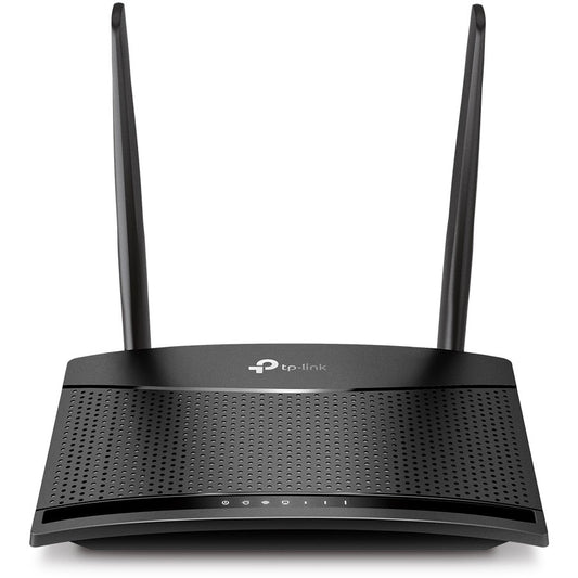 TP-Link 300Mbps bežični N 4G LTE ruter. Wi-Fi 4 (802.11n). Jednopojasni (2.4GHz). Ethernet/LAN. 3G. Crni. Stolni ruter.