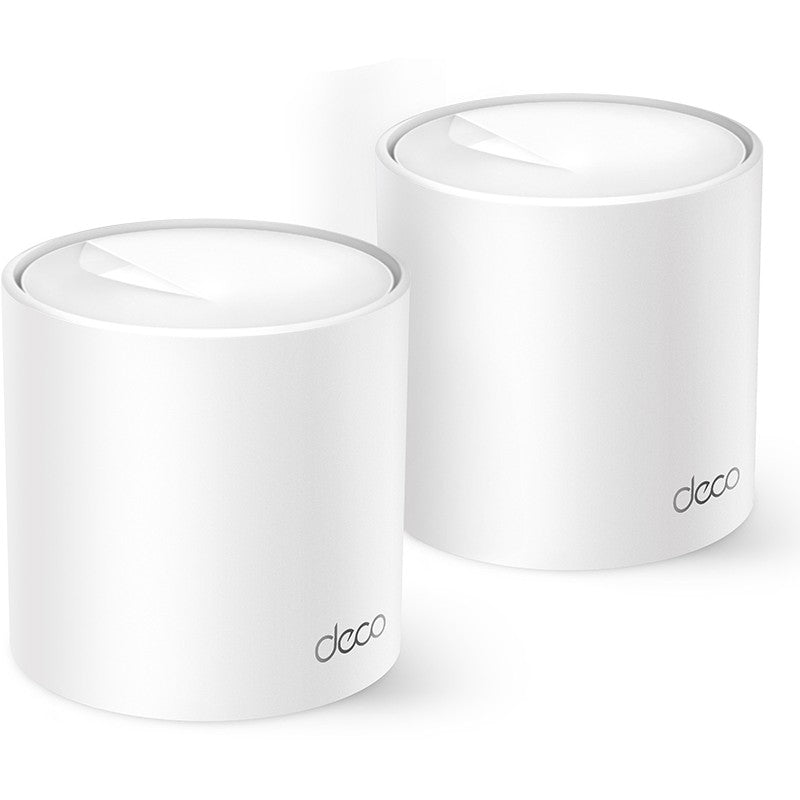TP-Link Deco X1500. Bijeli. Interni. Mesh sistem. Performanse. Dvopojasni (2,4 GHz/5 GHz). Wi-Fi 6 (802.11ax)