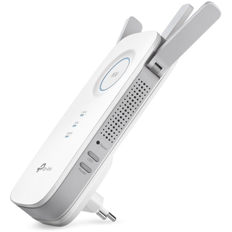 TP-Link AC1750 Wi-Fi repetitor. Mrežni predajnik i prijemnik. 1300 Mbps. 10/100/1000 Mbps. Vanjski. 2,4 GHz ≤20 dBm. 5 GHz ≤23 dBm. 10/100/1000Base-T(X)