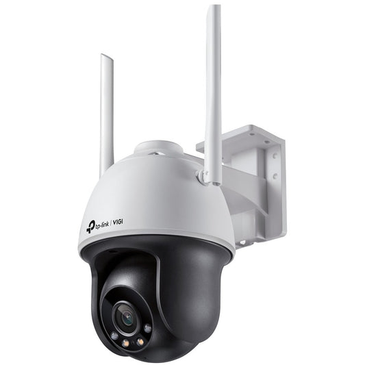 TP-Link VIGI 4MP Full Color WiFi Pan/Tilt mrežna kamera. IP sigurnosna kamera. Za unutrašnju i vanjsku upotrebu. Žična i bežična. RCM. BSMI. VCCI. NCC. JRF. KC. Montaža na plafon/zid. Crna. Bijela.
