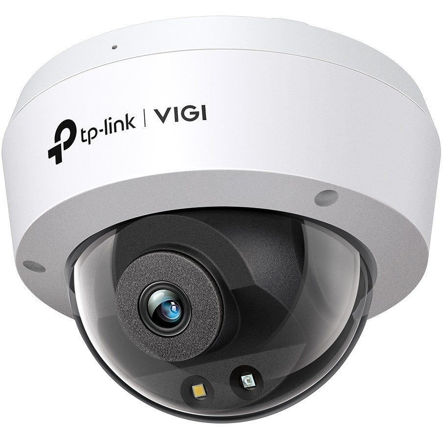 TP-Link VIGI 5MP Full Color Dome mrežna kamera. IP sigurnosna kamera. Za unutrašnju i vanjsku upotrebu. Žičana. 120 dB. CE. NTRA. VCCI. KC. BSMI. FCC. IC. Montaža na plafon.
