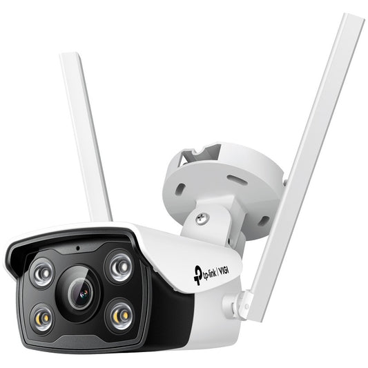 TP-Link 4MP vanjska Wi-Fi Bullet mrežna kamera u boji. IP sigurnosna kamera. Vanjska. Žična i bežična. CE. RCM. BSMI. VCCI. RoHS. NTRA. KC. Montaža na plafon/zid. Bijela.