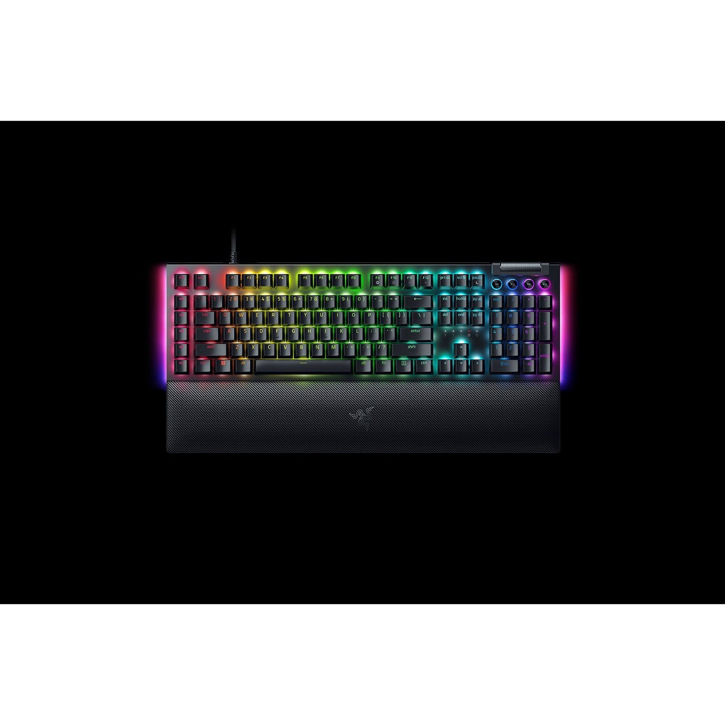 Razer BlackWidow V4. Žičan. USB. Mehanička tastatura. QWERTY. RGB LED. Crna.