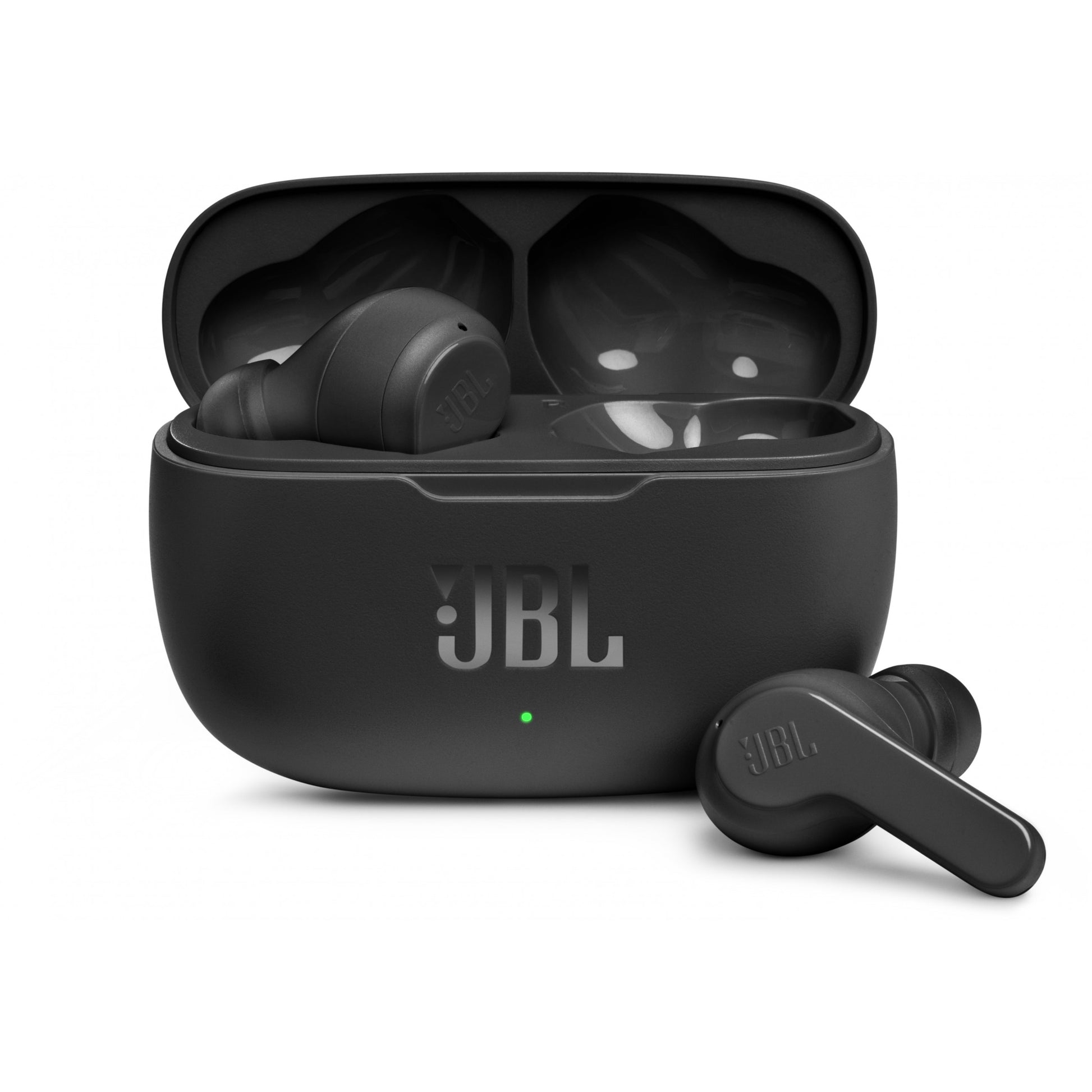 JBL Wave 200 TWS. Bežične. 20 - 20000 Hz. Muzika. 48 g. Slušalice. Crne.