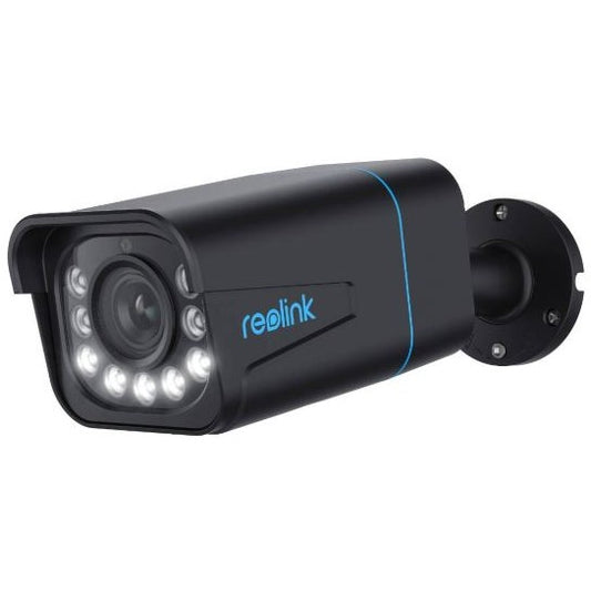 Reolink P430-B IP sigurnosna kamera. Za unutrašnju i vanjsku upotrebu. Žičana. Google Assistant. Zidna. Crna.