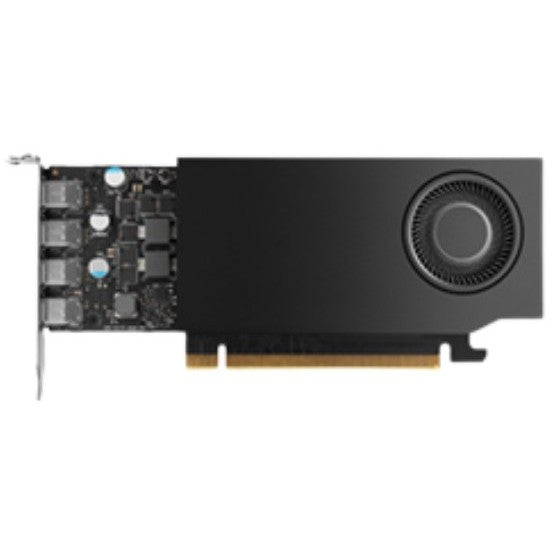 Nvidia RTX A400. RTX A400. 4GB. GDDR6. 64 bita. 5120x2880 piksela. PCI Express x8 4.0