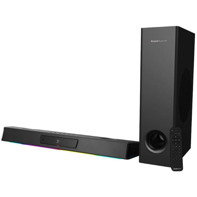 Creative Labs Sound Blaster Katana V2X. 90 W. 180 W. 6,3 cm. 63,5 cm (25"). 13,3 cm (5,25"). Crna.