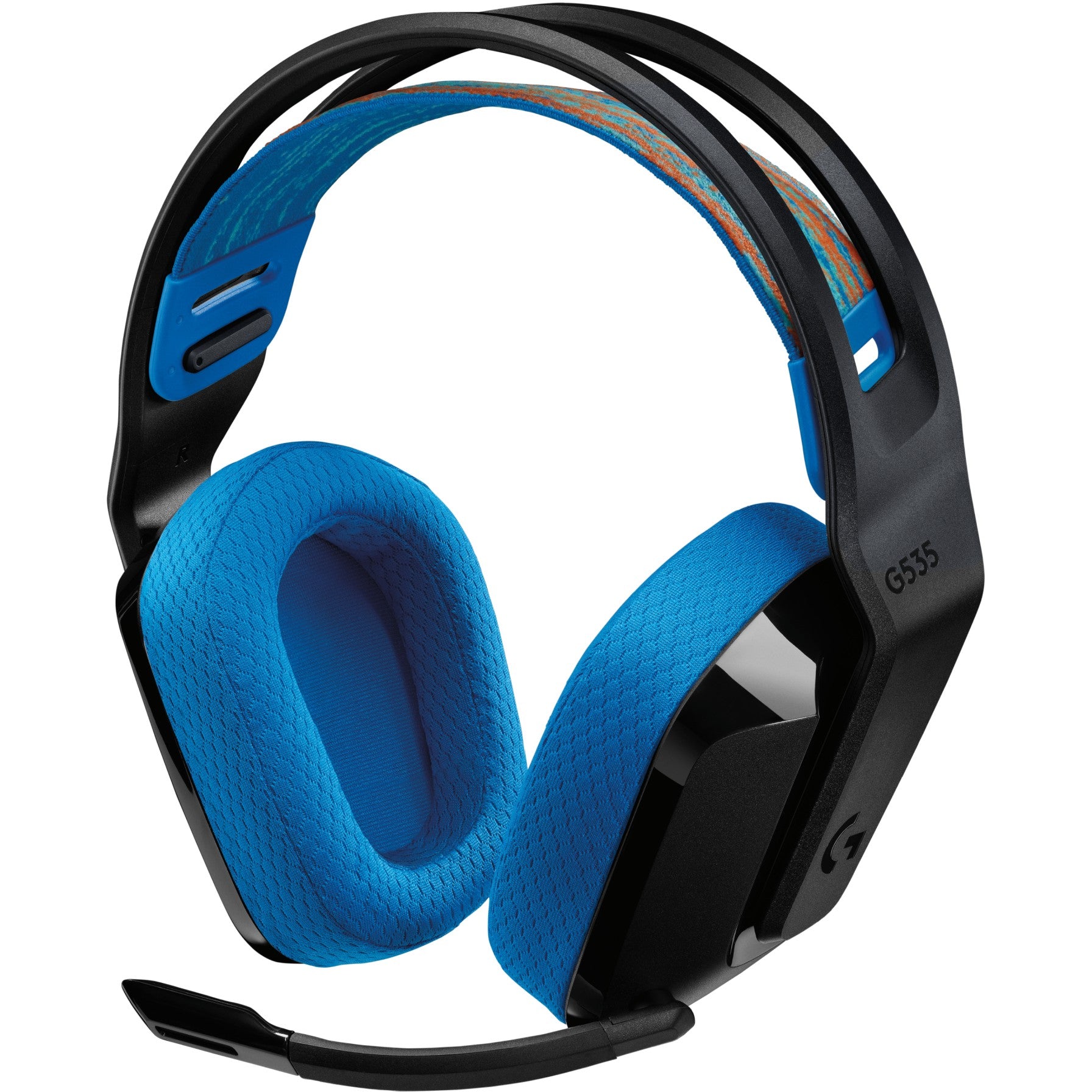 Logitech G G535. Bežične. Igraće. 20 - 20000 Hz. 236 g. Slušalice. Crne. Plave