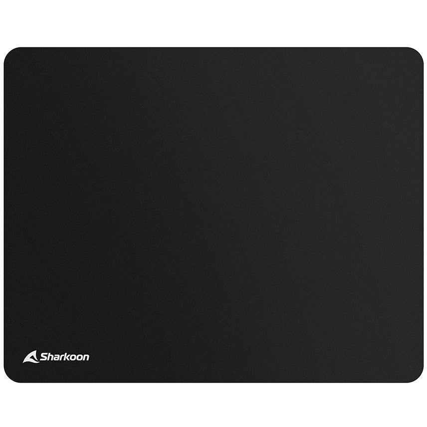 Sharkoon 1337 V2 Gaming Mat XL. Crna. Monohromatska. Protivklizna baza. Podloga za gejmerski miš.