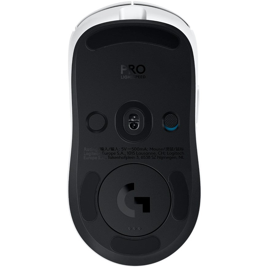 Logitech G PRO 2 LIGHTSPEED miš. Za dekstre i dekstre. Optički. Bežični RF. 32000 DPI. 1 ms. Bijeli.