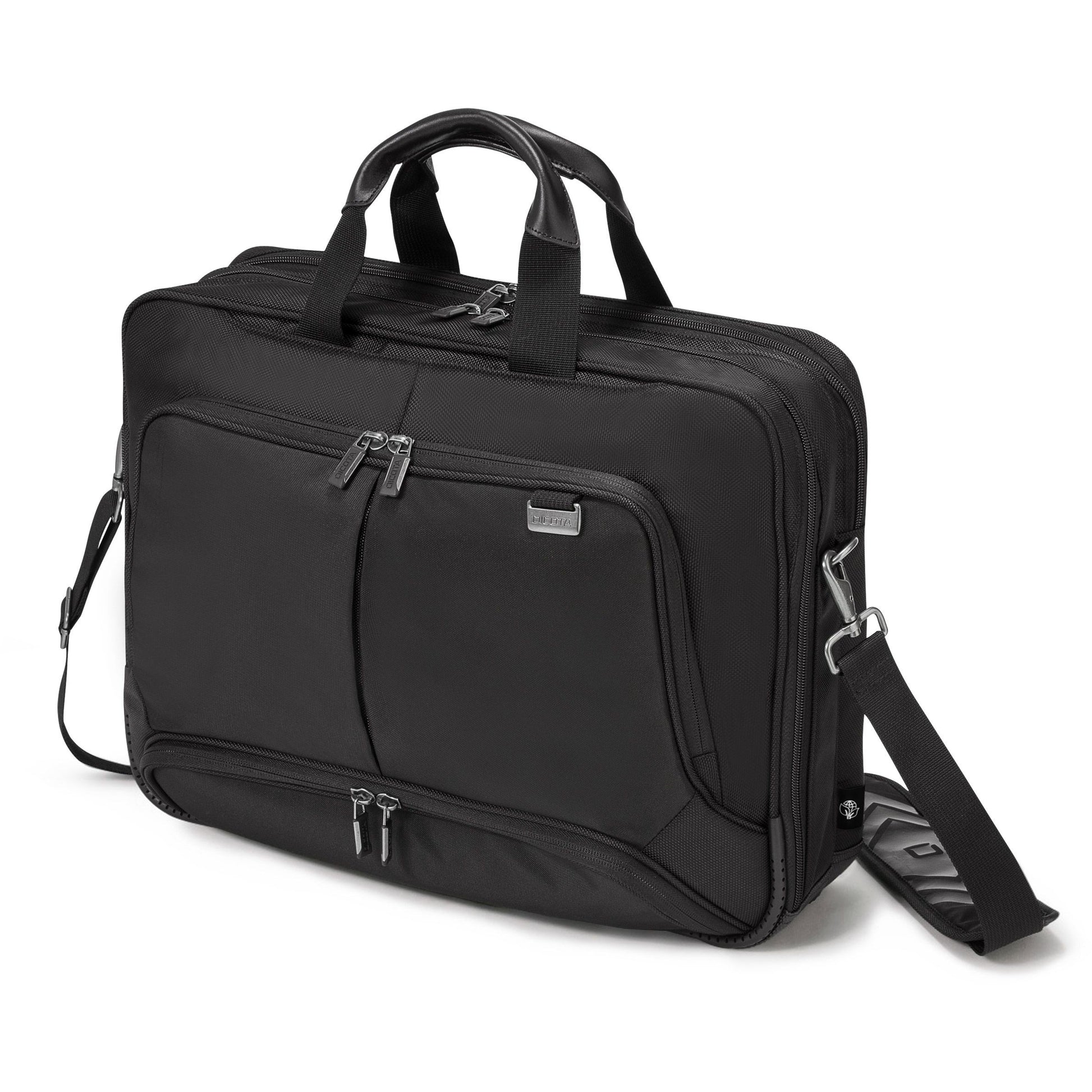 DICOTA Eco Top Traveller PRO. Torba s gornjim punjenjem. 35,8 cm (14,1"). Remen za rame. 1,36 kg