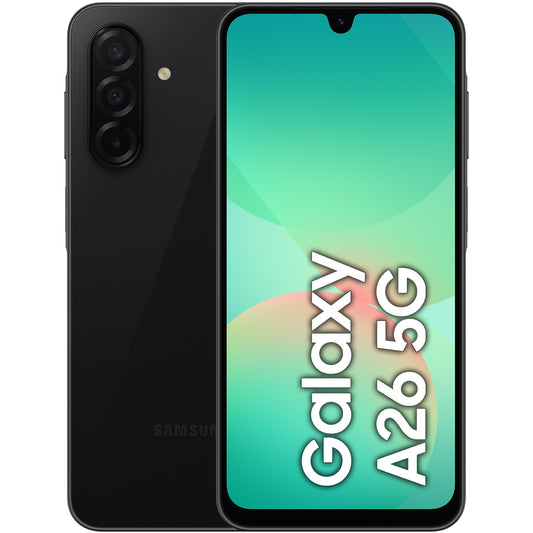 Mobitel Samsung Galaxy A26. 17 cm (6,7"). 6 GB. 128 GB. 50 MP. Android 15. Crni