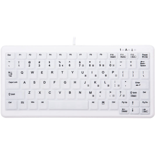 Contour Design Active Key AK-C4110. Žični. USB. QWERTY. Bijeli.
