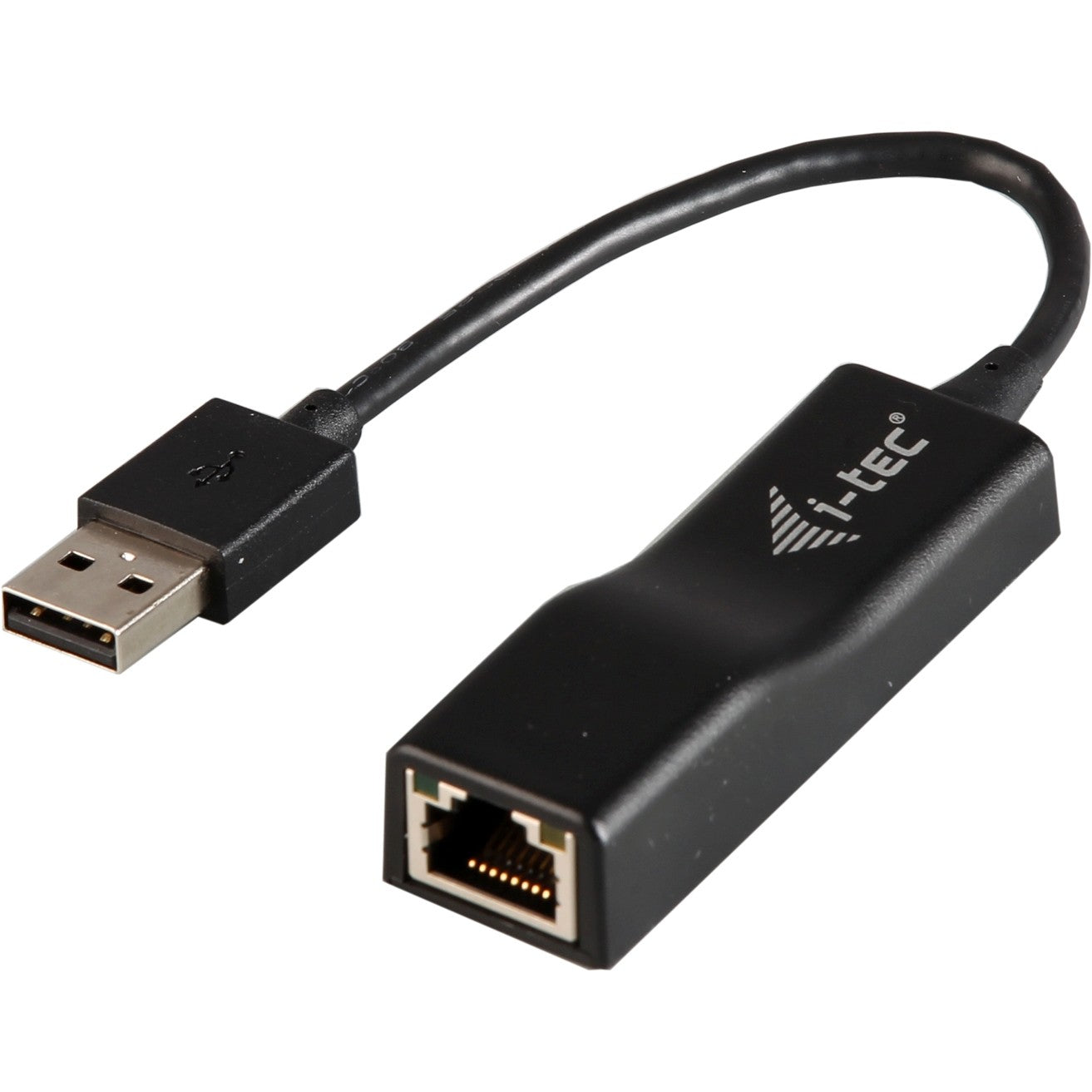i-tec Advance USB 2.0 Fast Ethernet adapter. Žični. USB. Ethernet. 100 Mbps. Crni