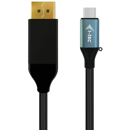 i-tec USB-C DisplayPort kabel adapter 4K / 60 Hz 150cm (1,5 m). USB Type-C. DisplayPort. Muški. Muški. 3840 x 2160 piksela