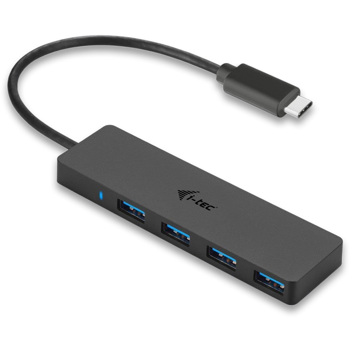 i-tec Advance USB-C Slim pasivni hub sa 4 porta. USB 3.2 Gen 2 (3.1 Gen 2) Type-C. USB 3.2 Gen 1 (3.1 Gen 1) Type-A. 5000 Mbps. Crna. 0.2 m. Apple MacBook 2015. Chromebook Pixel 2015. Acer Switch Alpha 12. Dell XPS 13. HP EliteBook Folio G