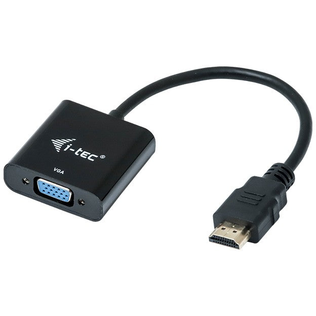 i-tec HDMI na VGA adapter. 0,15 m. HDMI. VGA. Muški. Ženski. 1920 x 1080 piksela