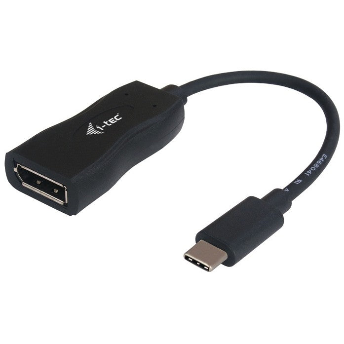 i-tec USB-C DisplayPort adapter 4K/60 Hz. 0,15 m. USB-C 3.1. DisplayPort. Muški. Ženski. 3840 x 2160 piksela