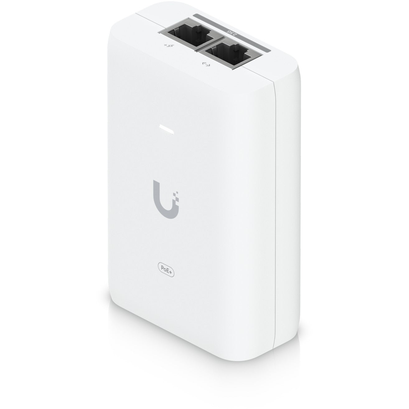 Ubiquiti UACC-PoE+-2.5G. 2.5 Gigabit Ethernet. 10, 100, 1000, 2500 Mbps. Bijela. Status. Prekomjerna struja. Vršni impuls. Zaštita od prenapona. 48 V