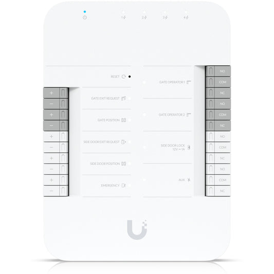 Ubiquiti Gate Hub. 10,100,1000 Mbps. CE. FCC. IC. UL 294. CAN/ULC-60839-11-1. 50 V. 1 A. -30 - 60 °C. 5 - 90%