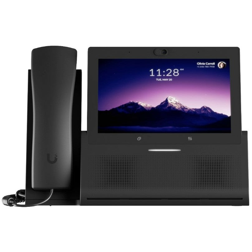 Ubiquiti Phone Touch Max. Pametni telefon. Žični telefon. Hands-free funkcija. Crna.