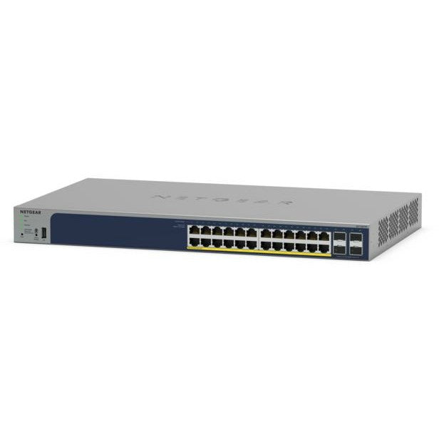 NETGEAR GS728TPP. Upravljani. L2/L3/L4. Gigabit Ethernet (10/100/1000). Napajanje preko Etherneta (PoE). Montaža u rack.