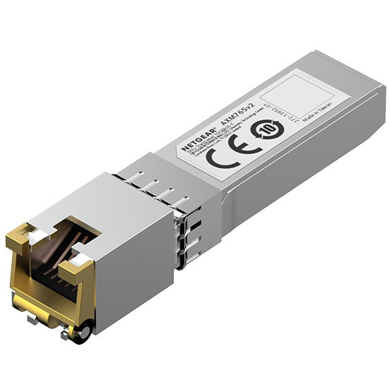 NETGEAR AXM765-20000S. Optička vlakna. 10000 Mbps. SFP+. 80 m. IEEE 802.3an. IEEE 802.3az. Siva.